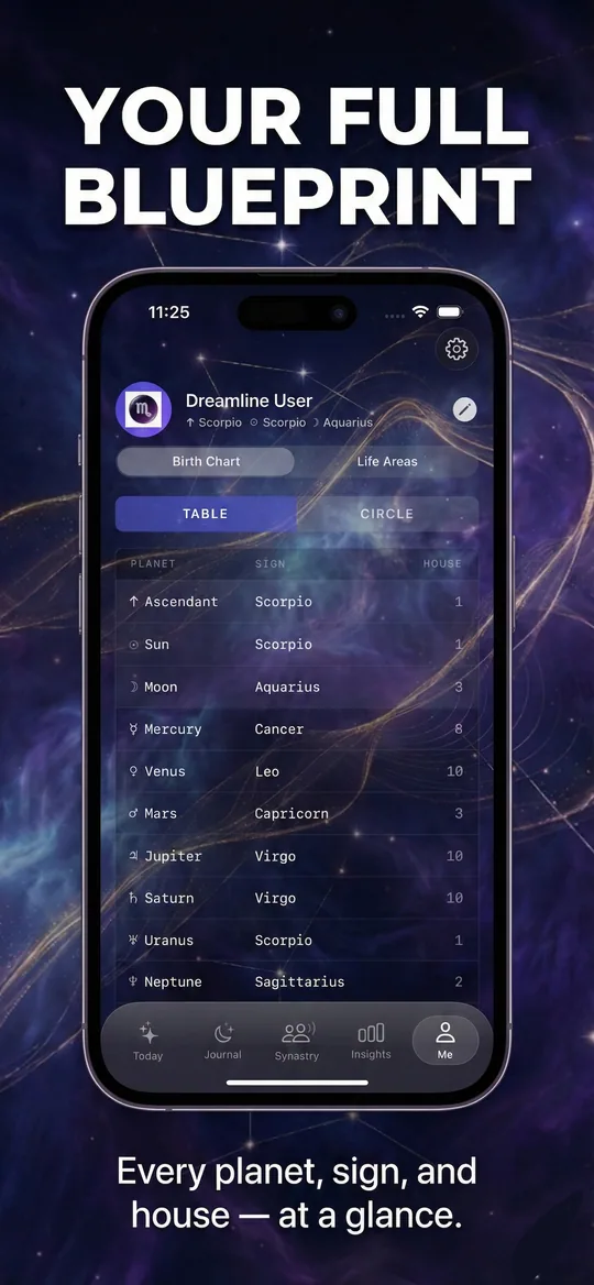 Dreamline Chronotype Profile