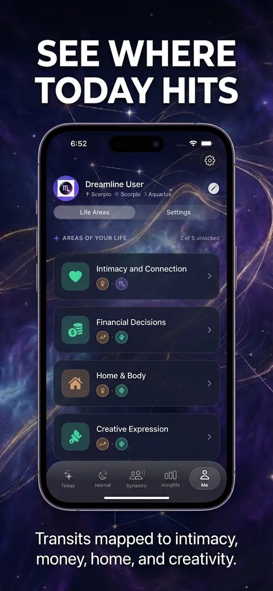Dreamline focus areas